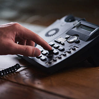 Billede af telefon
